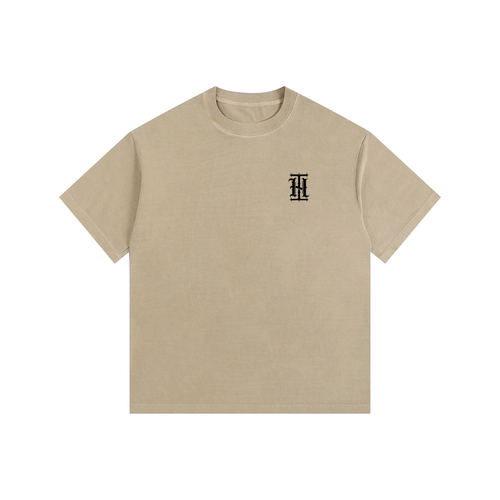 Hollywood Ink - Vintage Washed Oversized Cotton T-Shirt
