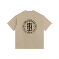 Hollywood Ink - Vintage Washed Oversized Cotton T-Shirt